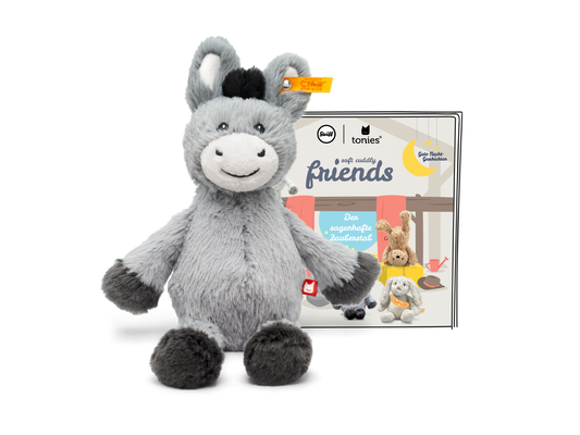 ### 
Steiff Soft Cuddly Friends Dinkie Esel Plüschtier mit integriertem Hörspiel