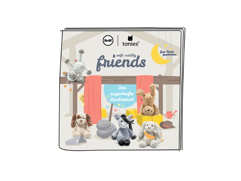 Hochwertiges Steiff Soft Cuddly Friends Dinkie Esel Kuscheltier mit Hörbuch