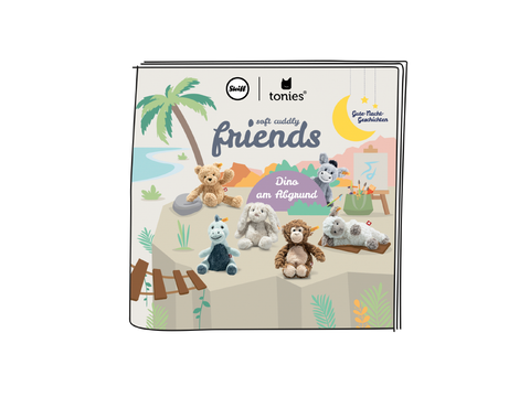  Plüschaffe Bodo mit Hörbuch, Teil der Soft Cuddly Friends Kollektion 