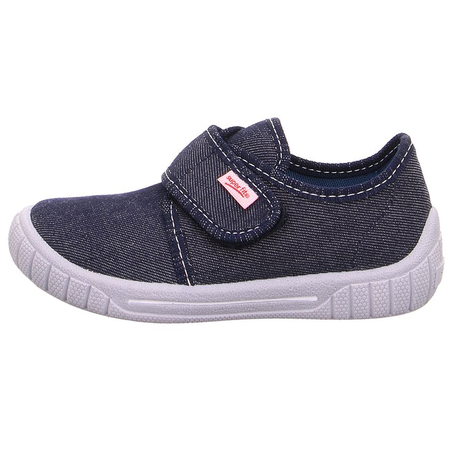 Comfortable dark denim SUPERFIT Hausschuh BILL 273-88 slipper for indoor wear