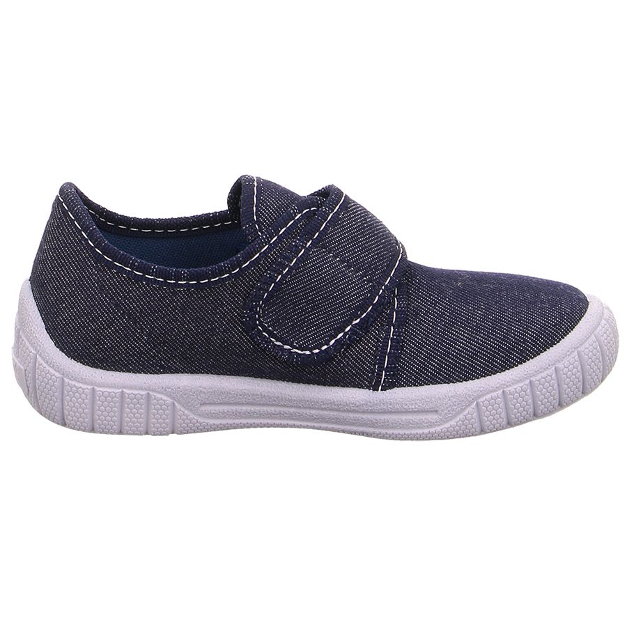 Comfortable and stylish SUPERFIT Hausschuh BILL 273-88 in darkdenim color