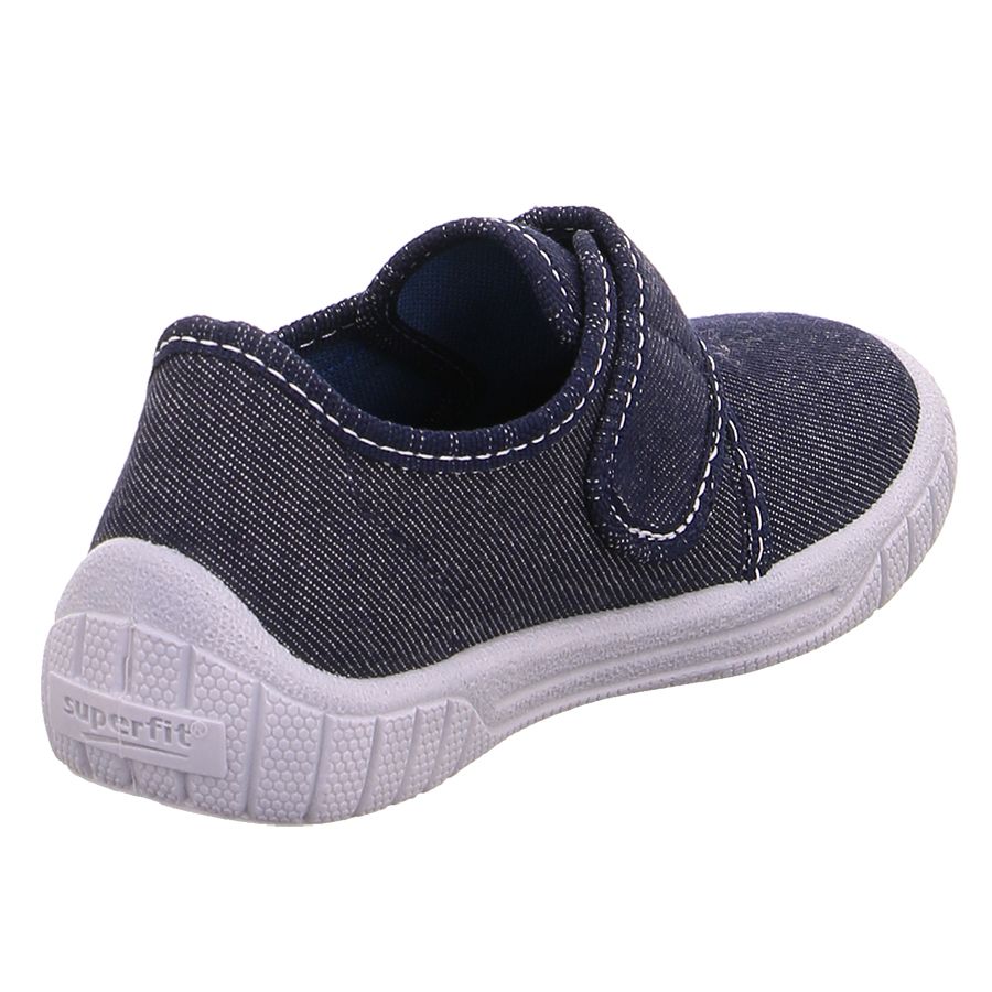 Men's SUPERFIT Hausschuh BILL 273-88 darkdenim slipper, featuring a cozy and comfortable design for indoor wear