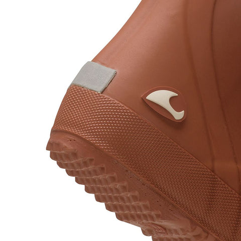 Pair of VIKING Gummistiefel INDIE ALV THERMO WOOL - rost boots in rustic red color