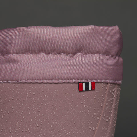  VIKING Gummistiefel INDIE ALV THERMO WOOL - navy boots showing insulated interior for cold weather protection 