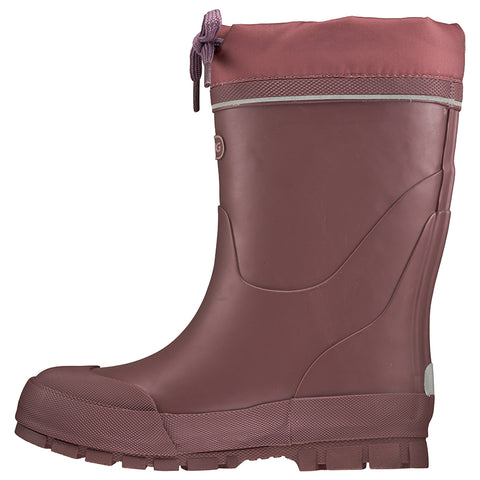  Waterproof and insulated rubber boots in rozenholz color 