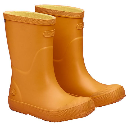 Viking Gummistiefel Indie Active in curry color, a waterproof and durable boot for outdoor activities