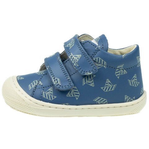 Comfortable and stylish blue NATURINO Halbschuh COCOON