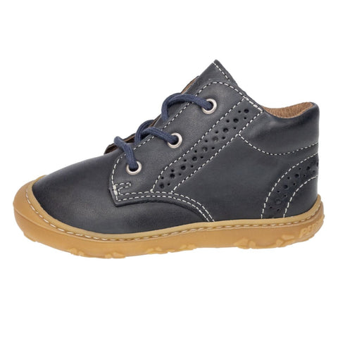 RICOSTA Knöchelschuh KELLY in dark blue with Lyralochung detailing, a high-quality and stylish ankle boot for all occasions