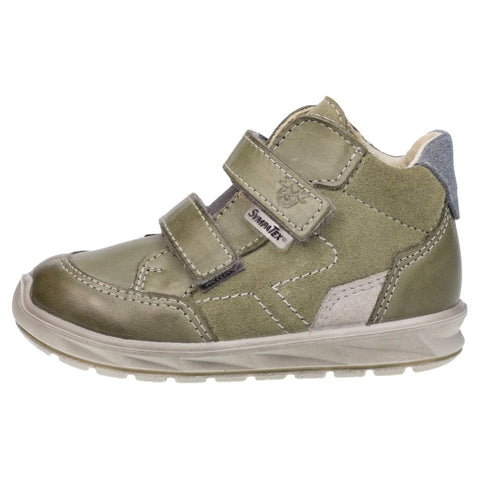 RICOSTA SYMPA-TEX Knöchelschuh ZACK in eukalyptus and gray color, a high-quality and durable shoe for all-weather protection