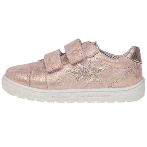 RICOSTA Halbschuh JULA in rosa with glitzer and star design, a stylish and durable shoe for kids
