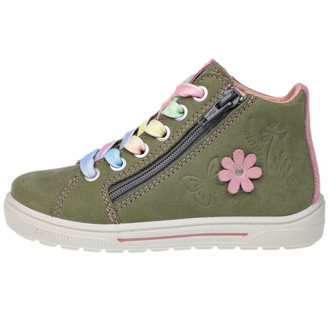 RICOSTA Knöchelschuh ISA in eukalyptus and rosa, a stylish and comfortable shoe for children
