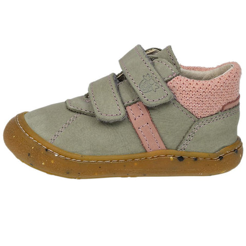 RICOSTA Halbschuh CAYO in eukalyptus and rosa colors, a comfortable and stylish shoe for kids
