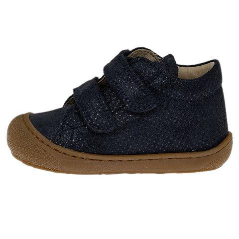 NATURINO Halbschuh COCOON - navy - Glitzer navy blue shoe with glitter accents for children