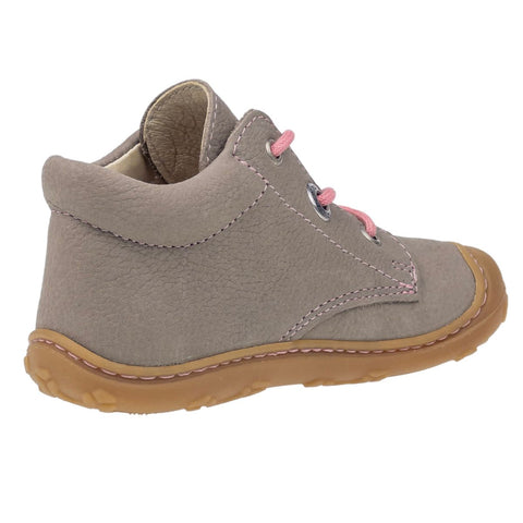 RICOSTA Knöchelschuh CORY in grau with pink accents for girls