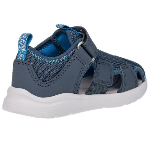 Dark blue and turquoise SUPERFIT Halbsandale WAVE 478-803, a comfortable and stylish sandal for active kids
