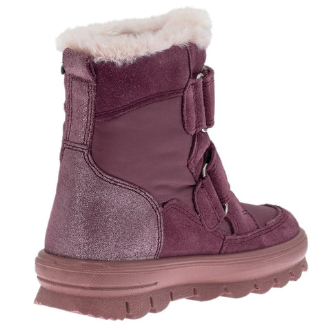 Stylish and durable SUPERFIT GORE-TEX STIEFEL FLAVIA 218-550 in altrosa - silber