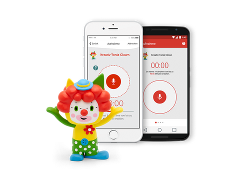 Kreativ Tonie Clown - Interaktive Spielfigur für Kinder zum Geschichtenerzählen