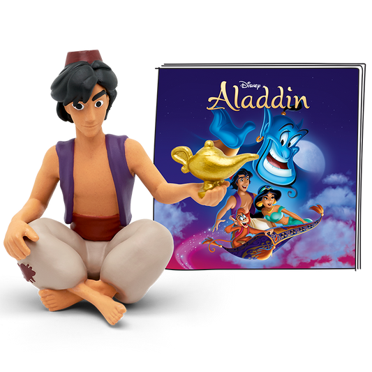 ###
Tonies Figur von Disney Aladdin mit detailreicher Gestaltung und authentischem Design