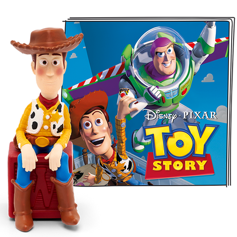 TONIES Figur - Disney Toy Story featuring Woody and Buzz Lightyear action figures on a colorful and detailed playset