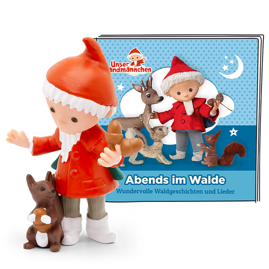 TONIES Figur - Unser Sandmännchen - Abends im Walde Spielfigur in Form des Sandmännchens im Wald