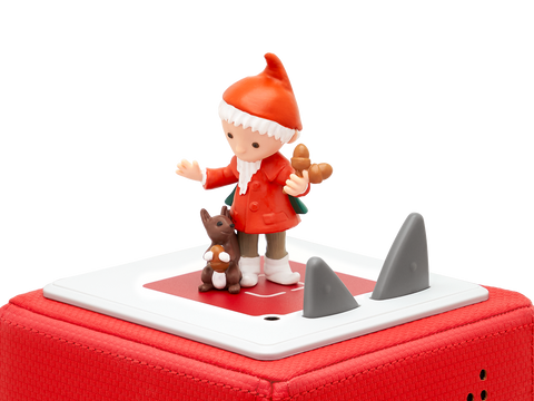 Tonies Figur Sandmännchen, das durch den Wald spaziert