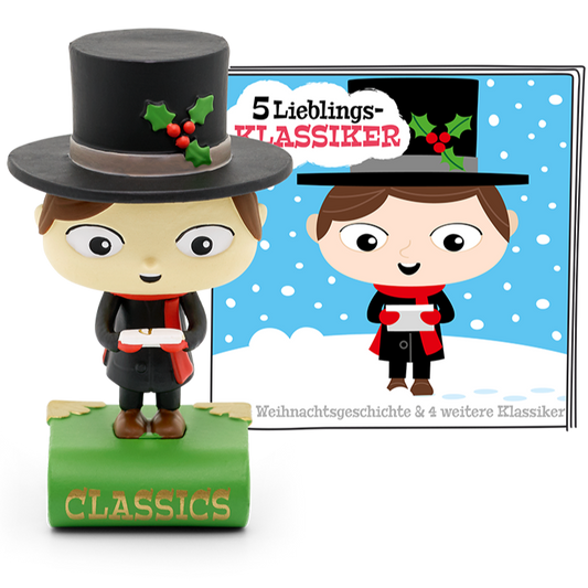 TONIES Figur - Lieblings-Klassiker - Eine Weihnachtsgeschichte & 4 weitere Klassiker