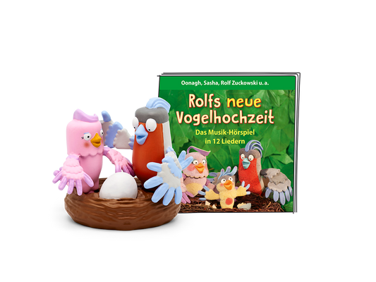 ###
Tonies Figur Rolf Zuckowski - Rolfs neue Vogelhochzeit Spielzeug für Kinder 