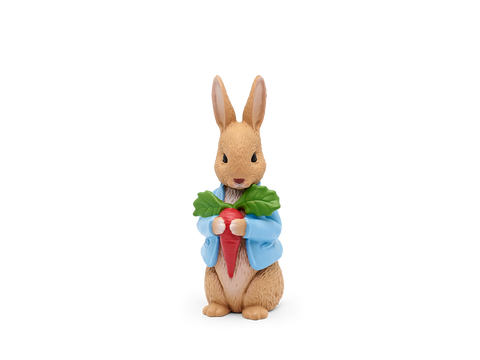 TONIES Figur - Peter Hase und seine Freunde - A colorful and detailed figurine set featuring the beloved characters from the classic children's story, Peter Rabbit, including Peter Hase and his friends