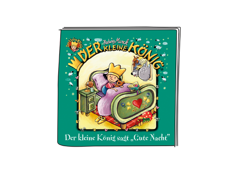  Der kleine König Figur hat einen fröhlichen Ausdruck im Gesicht