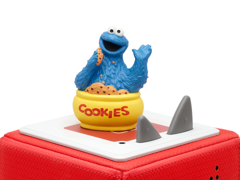 TONIES Figur zeigt Krümelmonster mit Mampfspaß