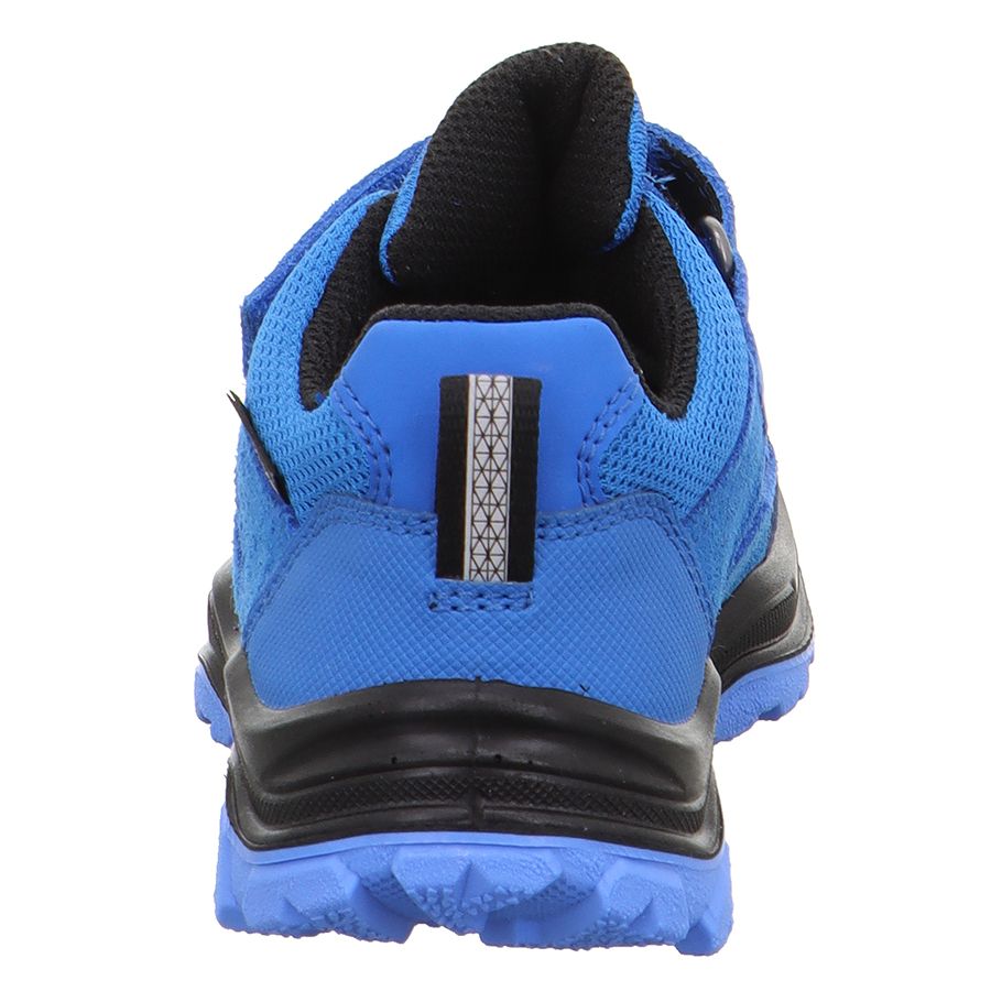 High-performance SUPERFIT GORE-TEX Halbschuh JUPITER 063-805 in royal blue and black color, ideal for outdoor activities and all-weather conditions