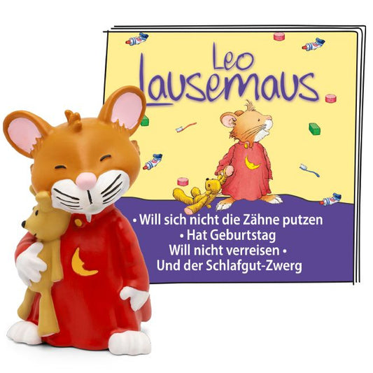 Leo Lausemaus Figur - TONIES - Das Original-Hörspiel zu den Büchern 3