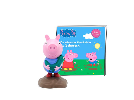 TONIES Figur - Peppa Pig - Die schönsten Geschichten von Schorsch Figuren-Set für Kinder 3+ Jahre