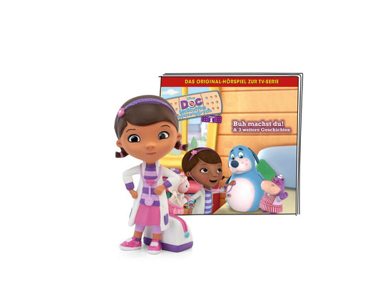 ###

Tonies Figur Disney Doc McStuffins Spielzeugärztin - Buh machst du! & 3 weitere Geschichten, die beliebte Spielzeugärztin behandelt die kuscheligen Patienten 