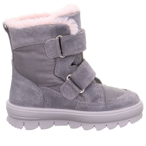 High-performance SUPERFIT GORE-TEX Flavia 218-250 grey-silver boots for all-weather protection
