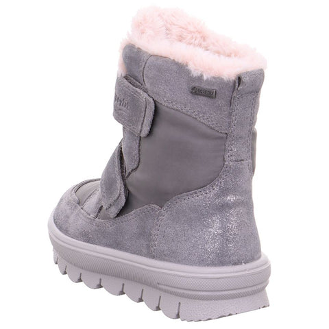 Superfit Flavia 218-250 boots with silver detailing and sturdy rubber sole