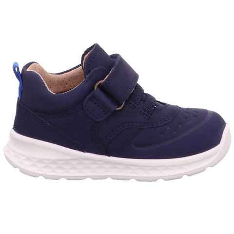  High-angle view of SUPERFIT GORE-TEX Halbschuh BREEZE 364-801 on a rocky trail