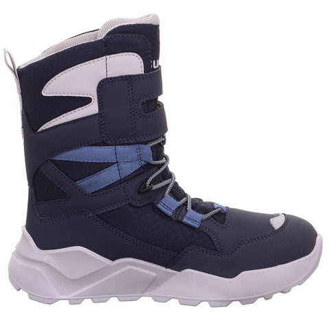 High-quality navy and light grey SUPERFIT GORE-TEX Stiefel ROCKET 408-800 boots