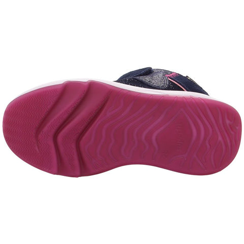 Women's SUPERFIT GORE-TEX Knöchelschuh MELODY 632-800 navy and rosa with Glitzer detailing