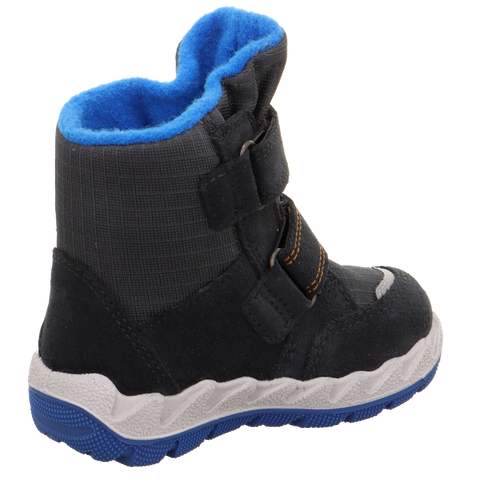 Black and gray SUPERFIT GORE-TEX Stiefel ICEBIRD 6014-20 boots with Robbe design