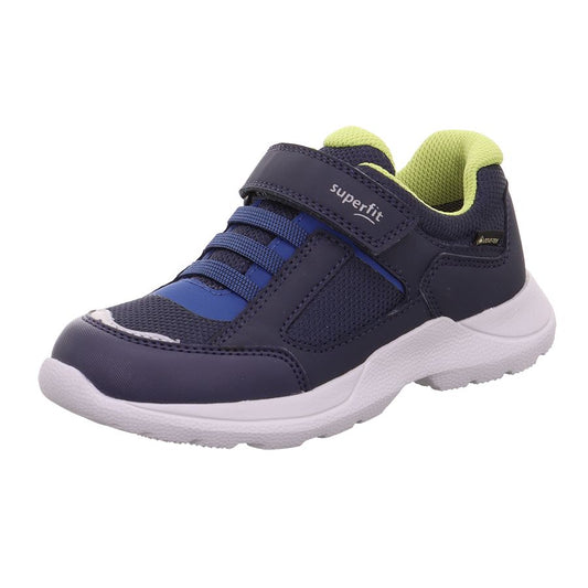 SUPERFIT GORE-TEX Halbschuh RUSH 6225-80 - navy / hellgrün walking shoe with durable waterproof navy and light green design