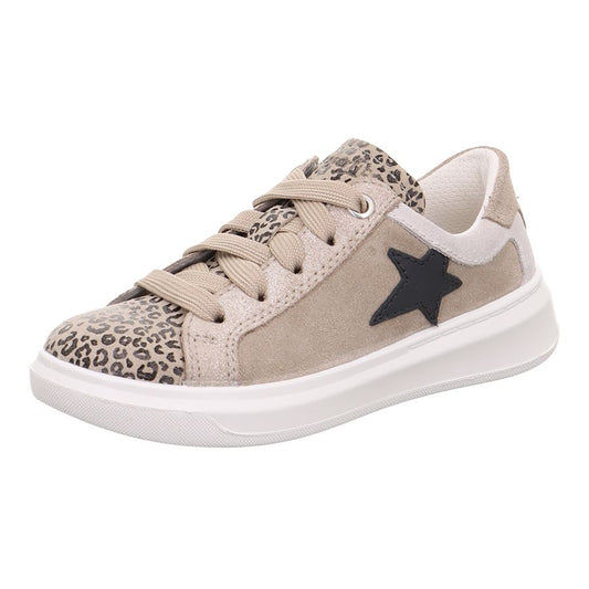 Beige Leo print SUPERFIT Halbschuh COSMO 6461-400, a stylish and comfortable footwear option