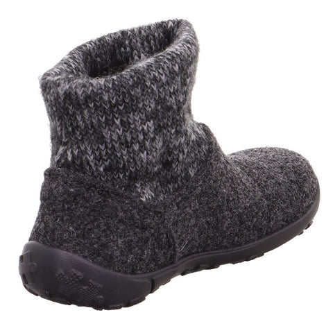 Comfortable and stylish SUPERFIT Hausschuh LUCKY 6540-200 grau grey slipper for indoor use