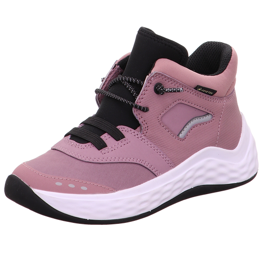 Light pink and black SUPERFIT GORE-TEX ankle shoe with BOUNCE technology