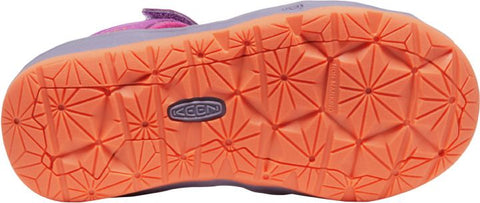KEEN Halbsandale MOXIE in vibrant violet and fuchsia colors, perfect for outdoor adventures and playtime