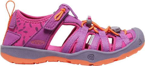 Colorful violett and fuchsia Halbsandale MOXIE for girls by KEEN