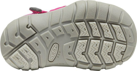 KEEN Halbsandale SEACAMP II CNX TOTS - pink - rosa children's sandal with adjustable straps and durable rubber sole for outdoor activities