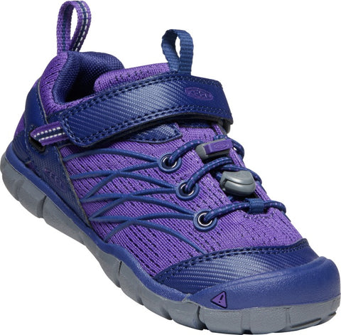 Comfortable and durable KEEN Halbschuh CHANDLER CNX in purple and blue