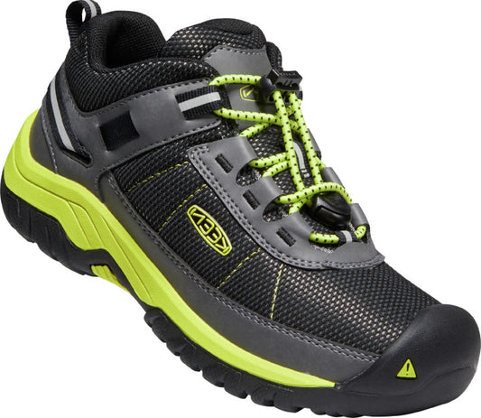 Waterproof TARGHEE SPORT Halbschuh in anthracite, black, and neon yellow color