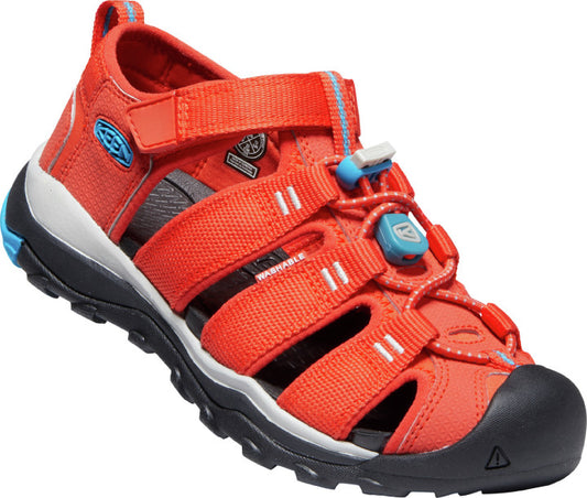 KEEN Halbsandale NEWPORT NEO H2 in red and blue, perfect for outdoor activities and water sports